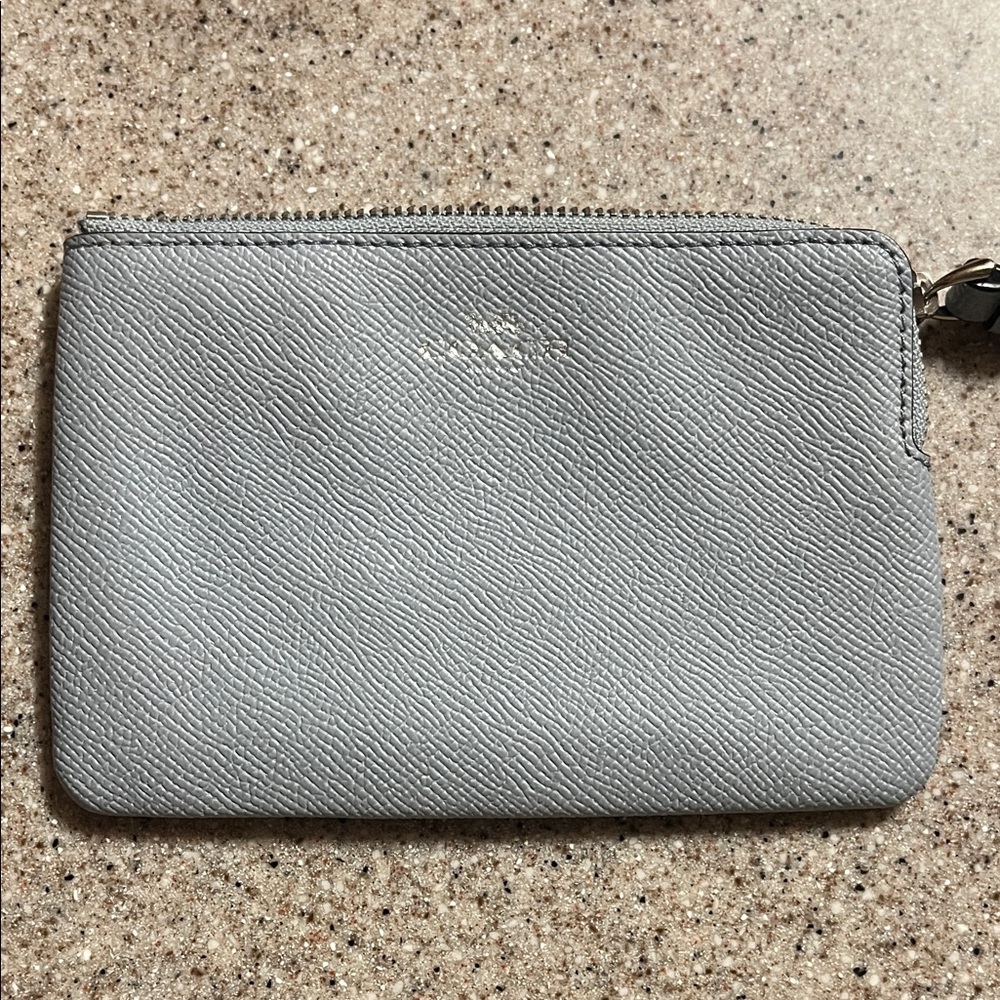 Coach Wristlet - Light Blue